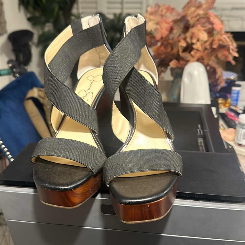 Jessica Simpson wedges
